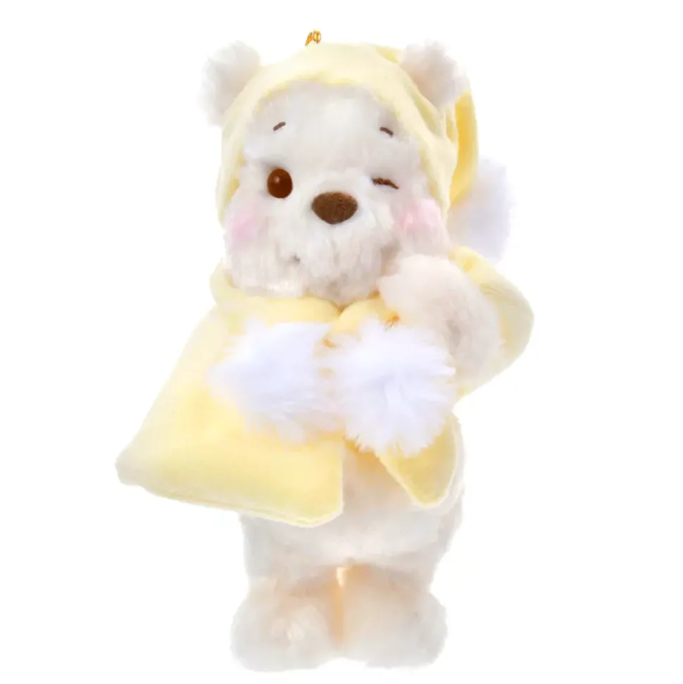 Disney Store Japon Porte-clés petite peluche Winnie l'Ourson pastel