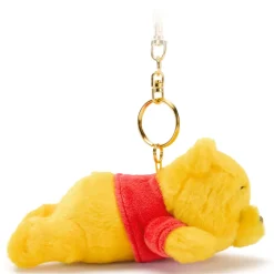 Disney Store Japon Porte-clés petite peluche Winnie l'Ourson, 15 cm environ