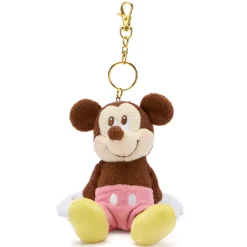 Disney Store Japon Porte-clés petite peluche Mickey Soft Moments