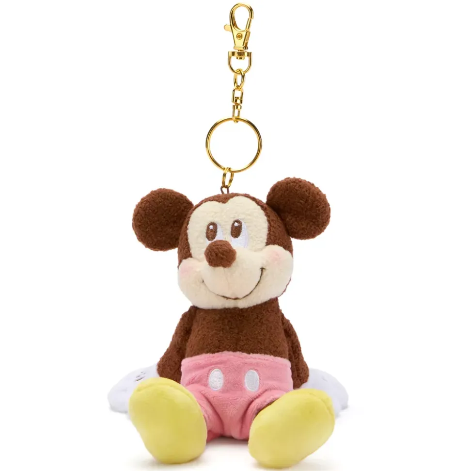 Disney Store Japon Porte-clés petite peluche Mickey Soft Moments