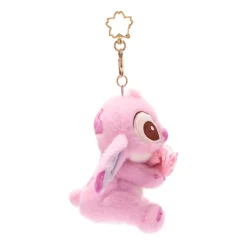 Disney Store Japon Porte-clés petite peluche Stitch Sakura, Lilo & Stitch, 14 cm