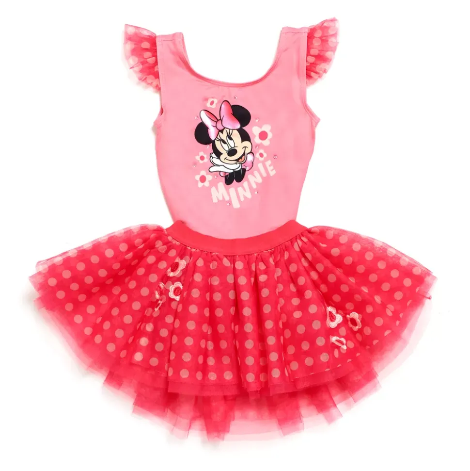 Ensemble body et tutu Minnie Rose pour enfants