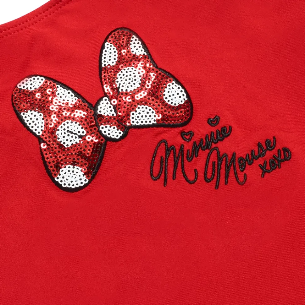 Ensemble body et tutu Minnie Rouge pour enfants