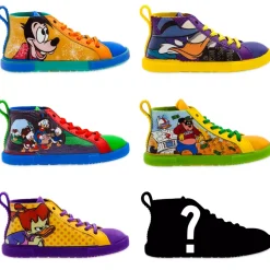 Ensemble de 6 baskets en vinyle collector Disney Lacers mystère, Série 3