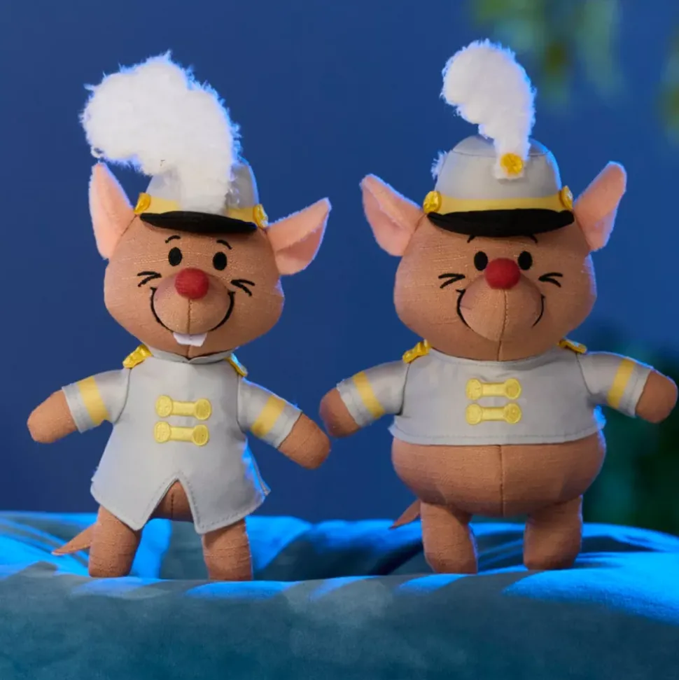 Ensemble de peluches Jack et Gus, 75e anniversaire de Cendrillon