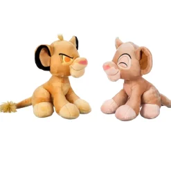 Ensemble de petites peluches Simba et Nala 30e anniversaire du Roi Lion