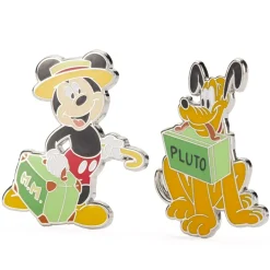 Ensemble de pin's Mickey et Pluto