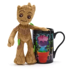 Ensemble Mug avec mini peluche Groot, Les Gardiens de la Galaxie