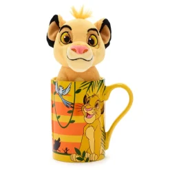 Ensemble Mug avec mini peluche Simba, Le Roi Lion