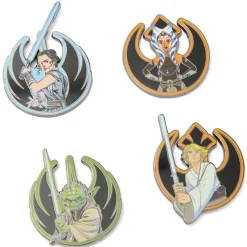 Ensemble pin's et tour de cou Jedi, Star Wars