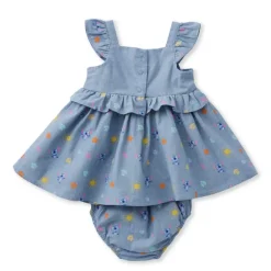 Ensemble robe et culotte Stitch pour bébé