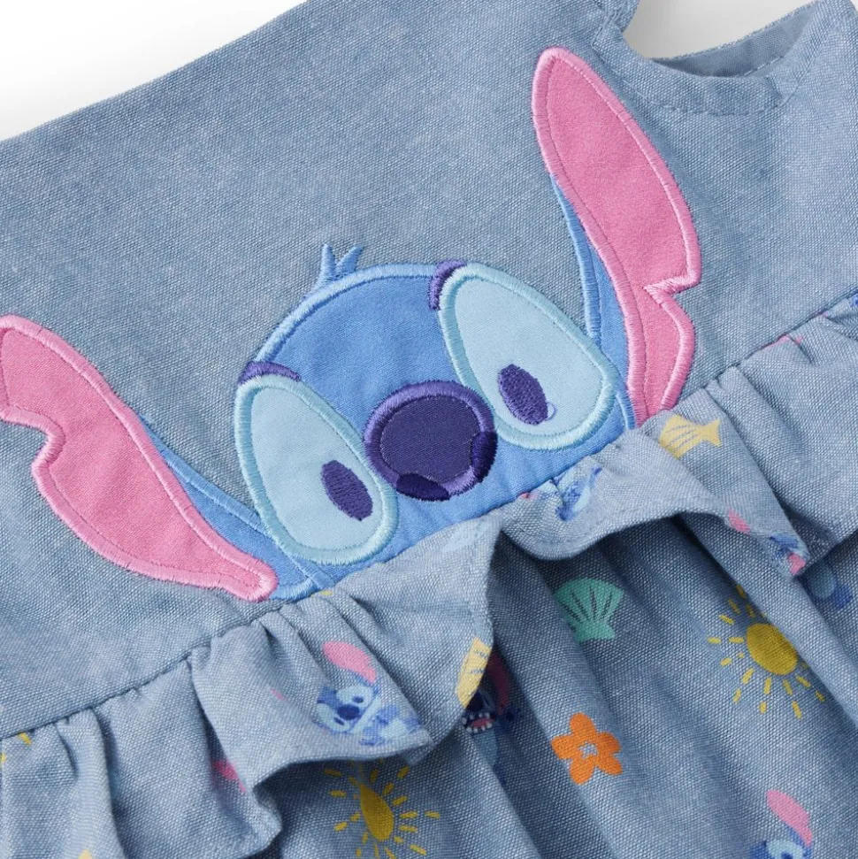 Ensemble robe et culotte Stitch pour bébé