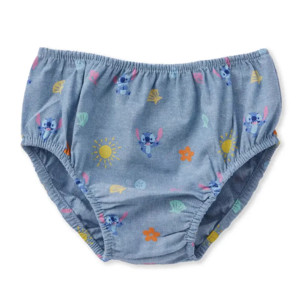 Ensemble robe et culotte Stitch pour bébé