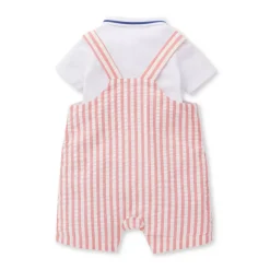 Ensemble salopette et haut Mickey pour bébé