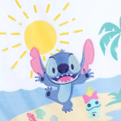 Ensemble short et t-shirt Stitch pour bébé, Lilo & Stitch