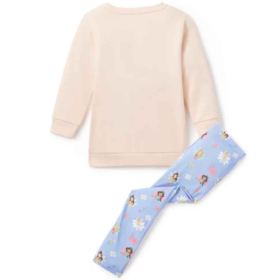 Ensemble sweatshirt et legging Princesses Disney pour enfants