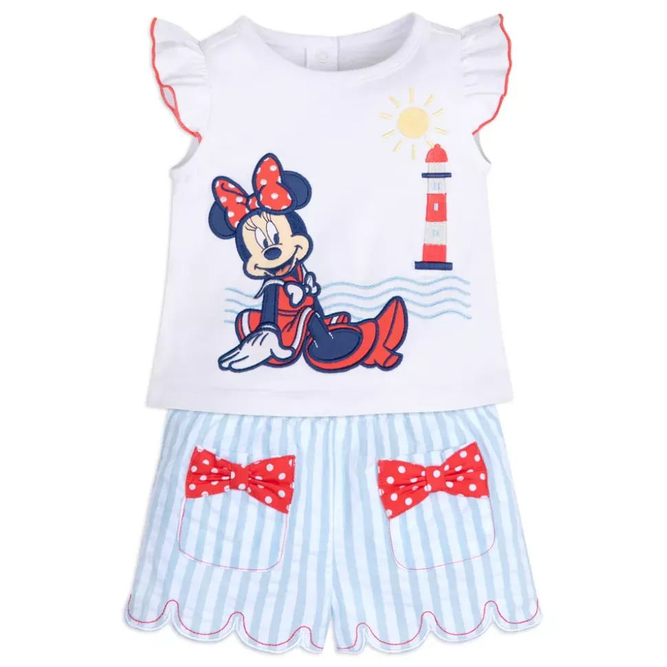 Ensemble t-shirt et short Minnie pour bébé