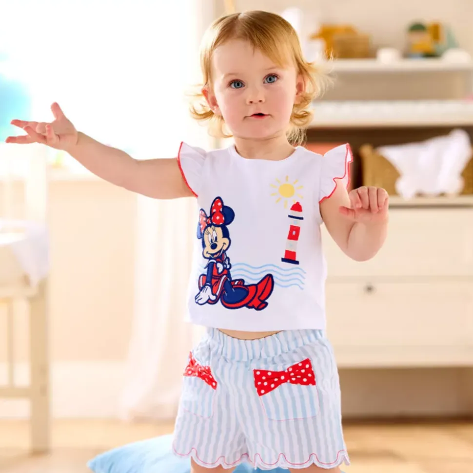 Ensemble t-shirt et short Minnie pour bébé