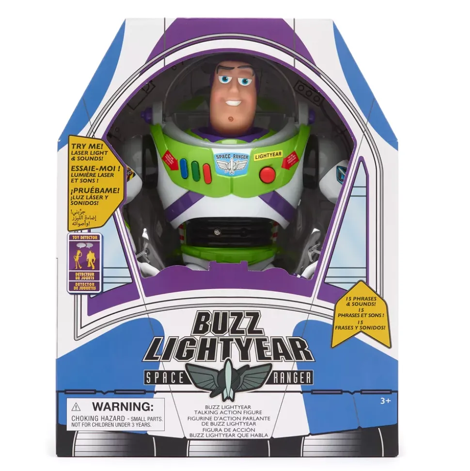 Figurine Buzz l'Éclair interactive, Toy Story