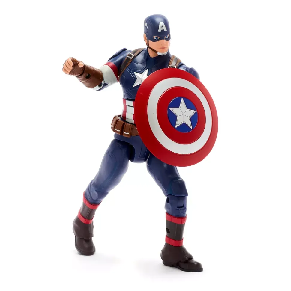 Figurine Captain America articulée et parlante - 25 cm