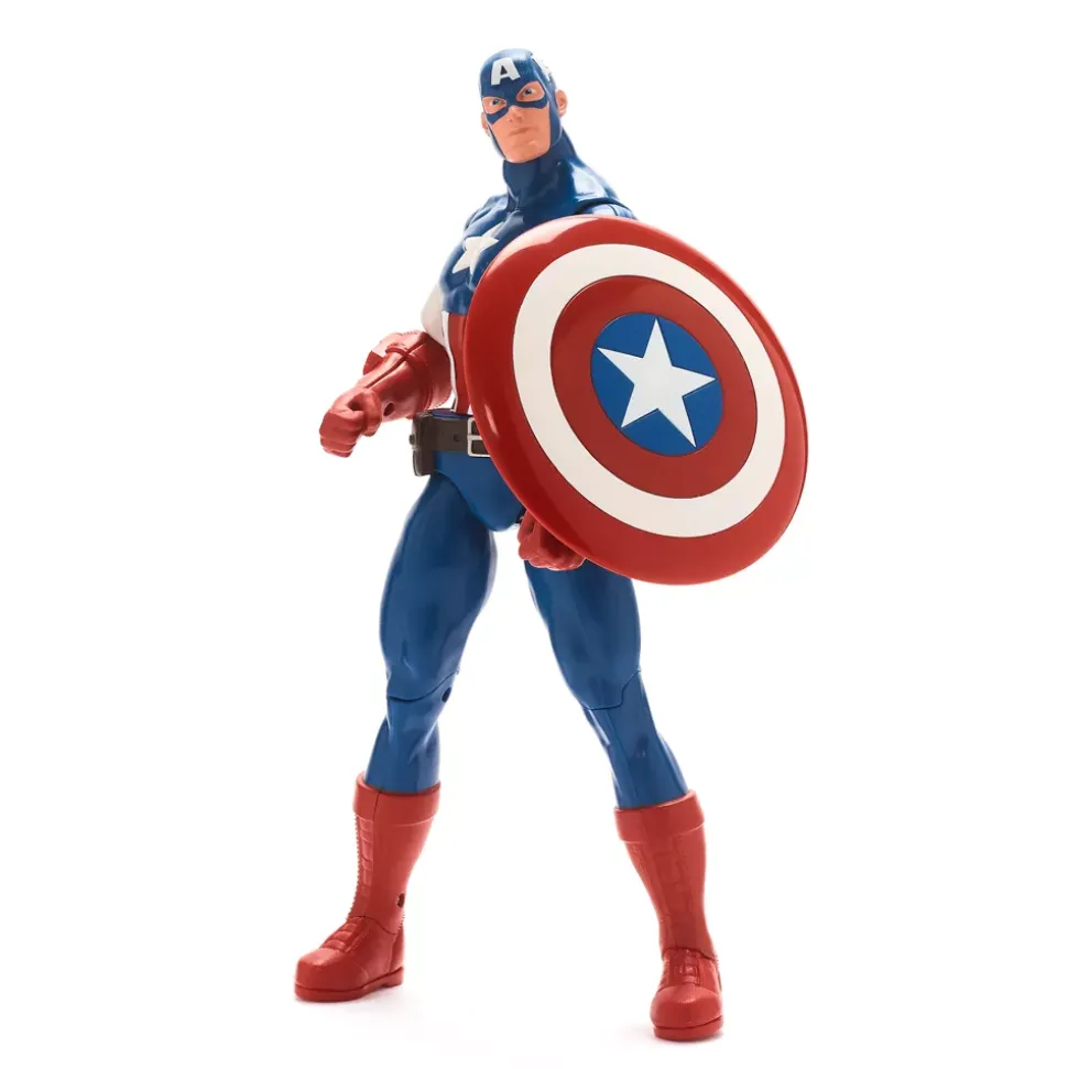 Figurine Captain America articulée parlante - 33 cm