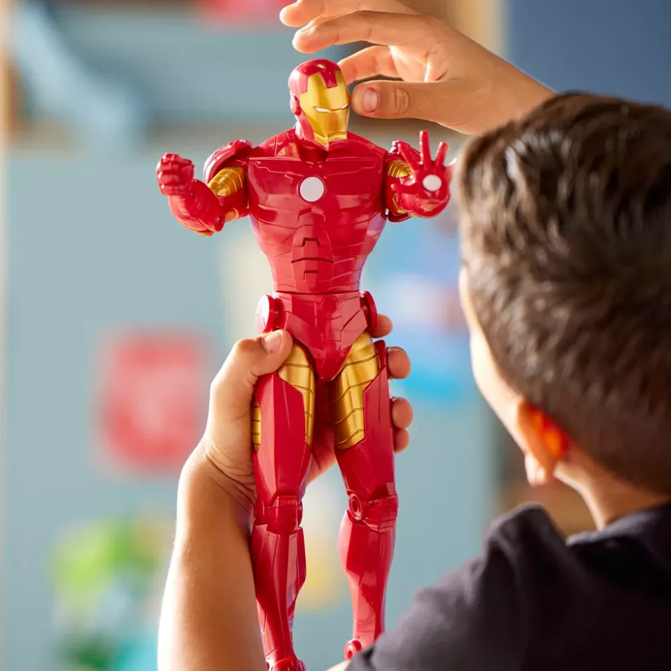 Figurine Iron Man articulée parlante - 33 cm