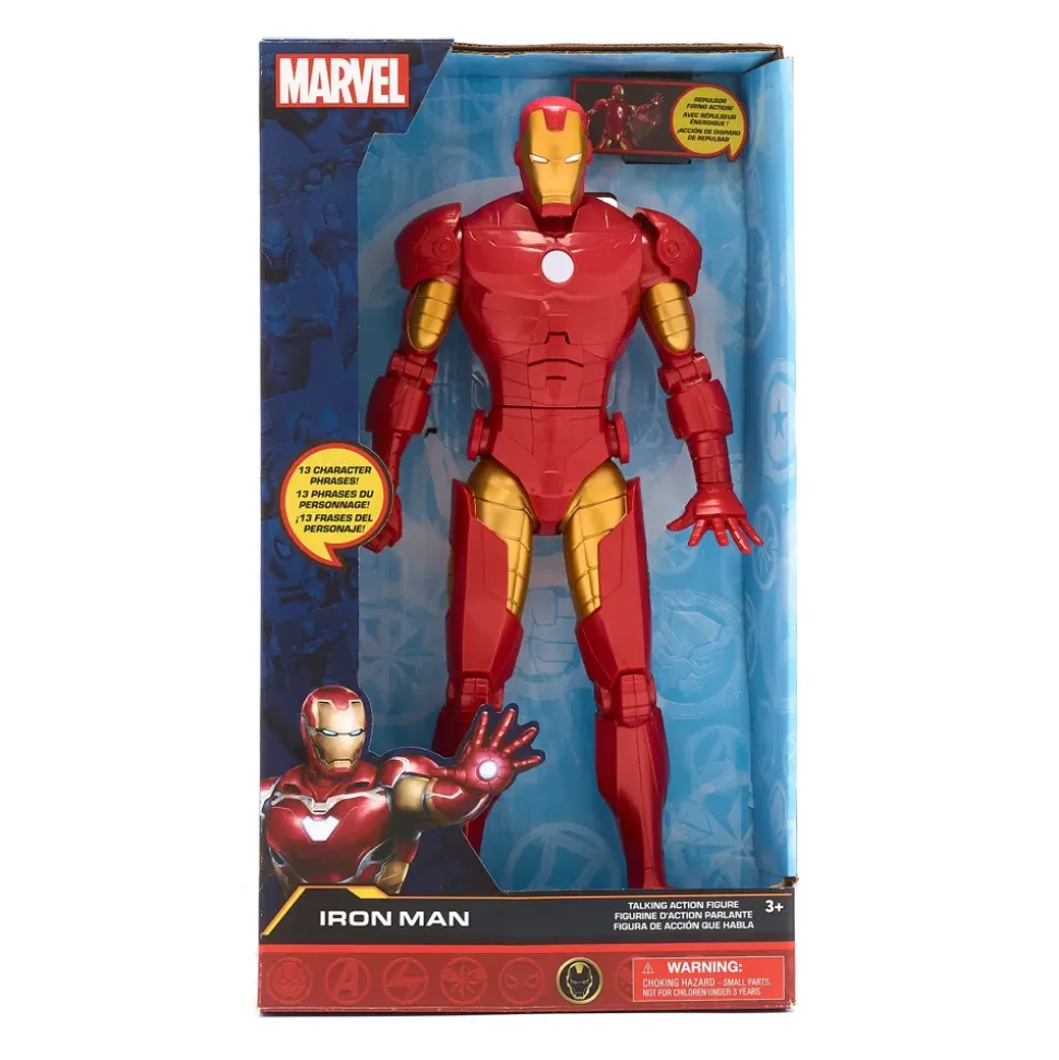Figurine Iron Man articulée parlante - 33 cm