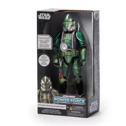 Figurine parlante Commandant clone Gree de la 41e Légion, Star Wars Power Force