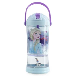 Gobelet avec paille Boule à neige La Reine des Neiges 2