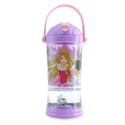 Gobelet avec paille Boule à neige Princesses Disney