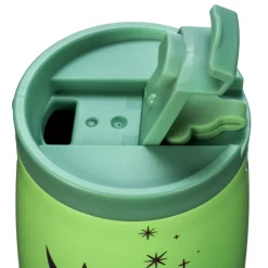 Gobelet Clochette avec paille en acier inoxydable, Peter Pan