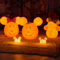 Grande citrouille lumineuse Minnie