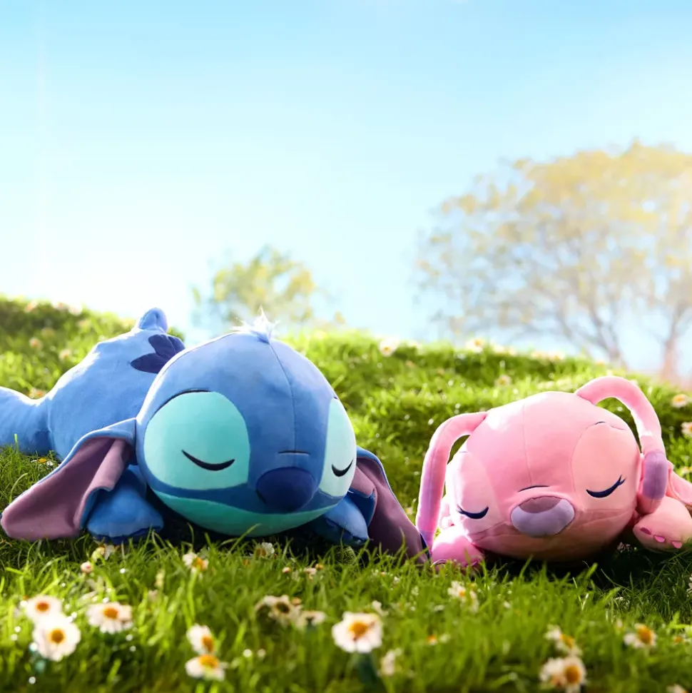Grande peluche Angel Cuddleez, Lilo & Stitch – 58,5 cm