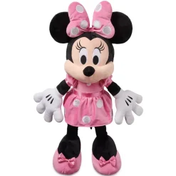 Grande peluche Minnie en rose