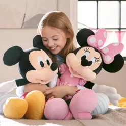 Grande peluche Minnie en rose