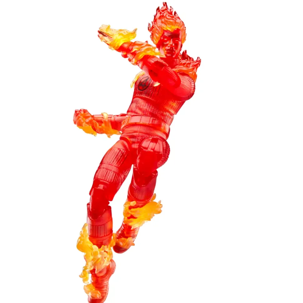 Hasbro Figurine La Torche humaine série Marvel Legends, Les 4 Fantastiques : Premiers pas, 15 cm