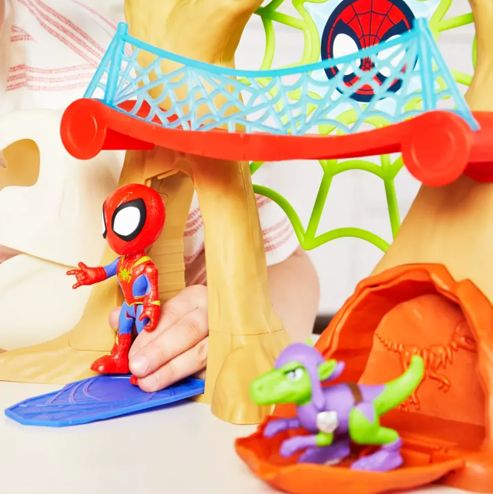 Hasbro Marvel Cabane Dino-Webs, Spidey et ses amis extraordinaires