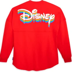 Haut Spirit Jersey rouge collection Disney Pride pour adultes