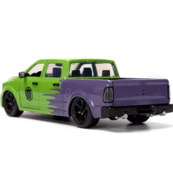 Jada Toys Figurine Hulk avec modèle réduit de la Dodge Ram 1500 de 2014, échelle 1/24