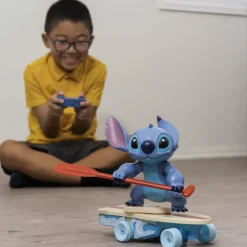 Jada Toys Jouet Stitch surfeur télécommandé, Lilo & Stitch