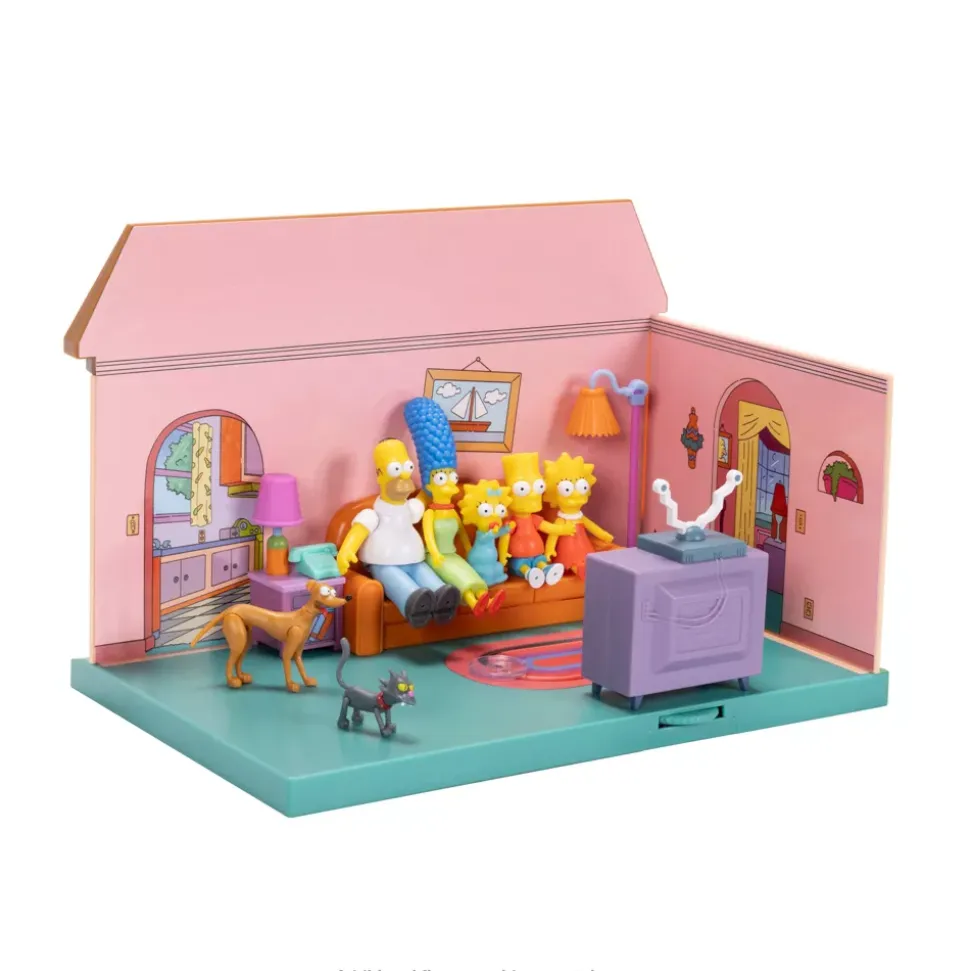 Jakks Diorama Salon des Simpson