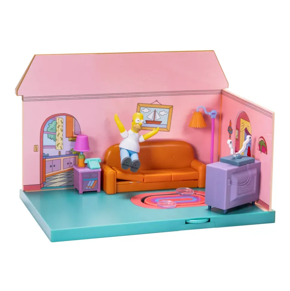 Jakks Diorama Salon des Simpson