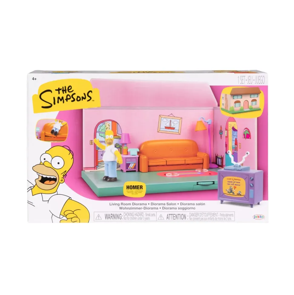 Jakks Diorama Salon des Simpson