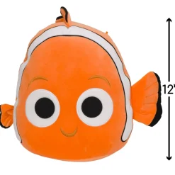Jazwares Grande peluche Nemo Squishmallows, Le Monde de Nemo