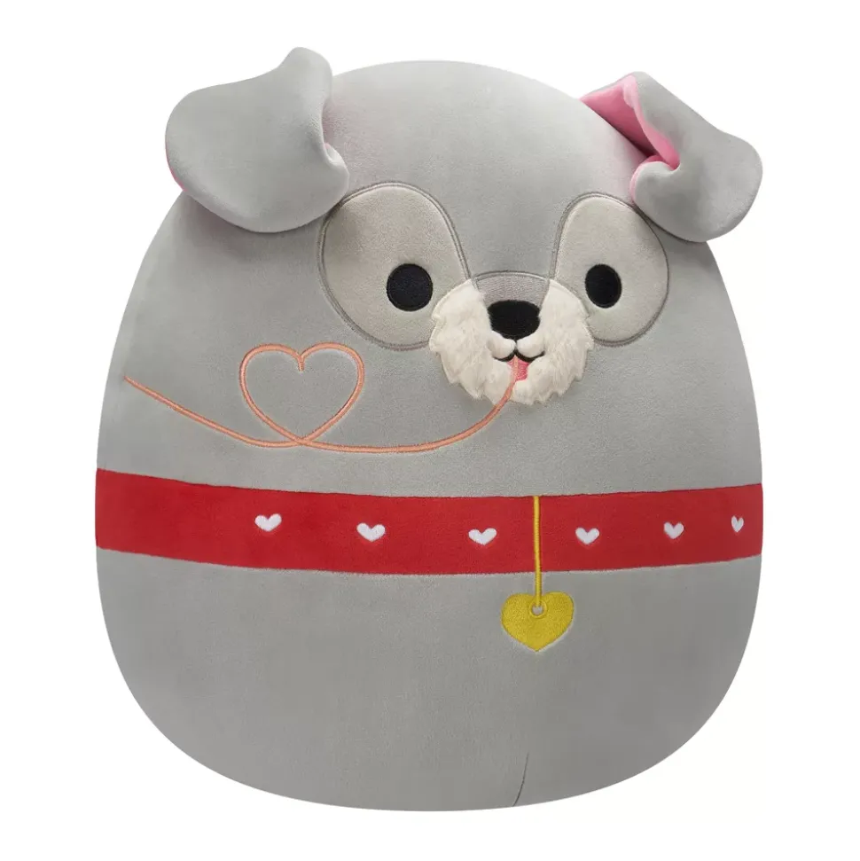 Jazwares Grande peluche Squishmallows Clochard, La Belle et le Clochard – 35 cm