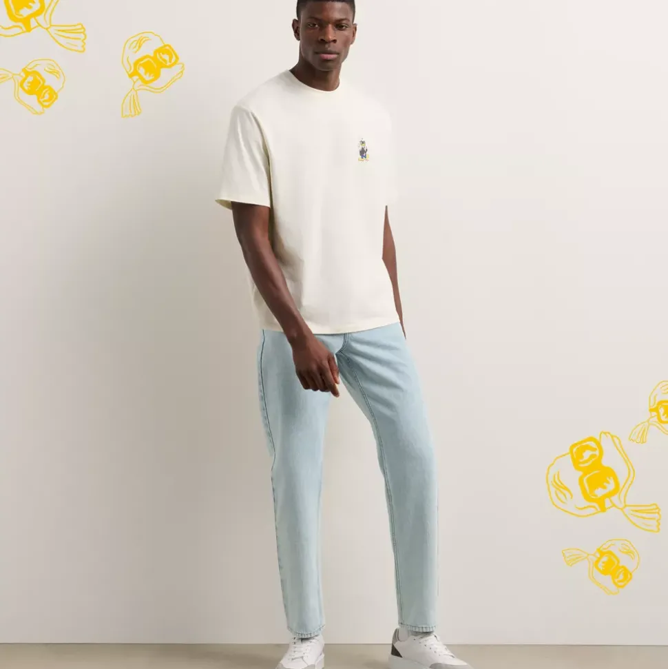 Jean droit Disney x KARL LAGERFELD pour hommes