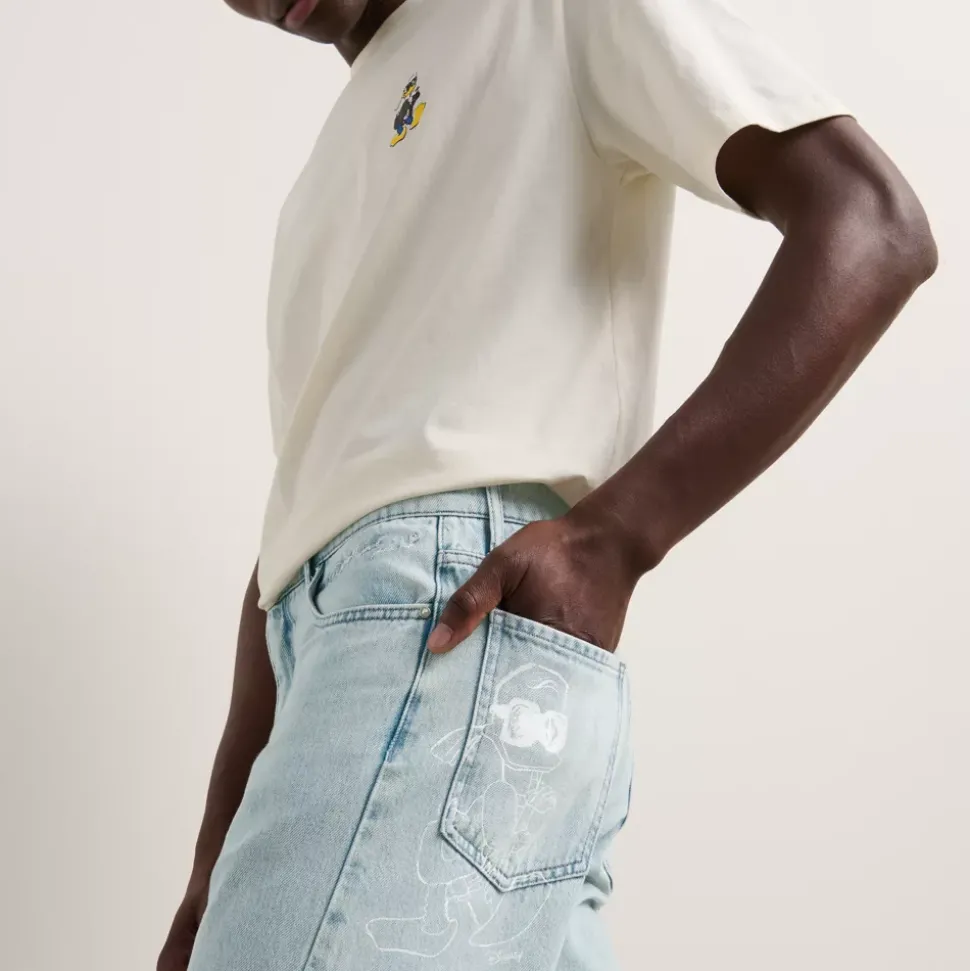 Jean droit Disney x KARL LAGERFELD pour hommes