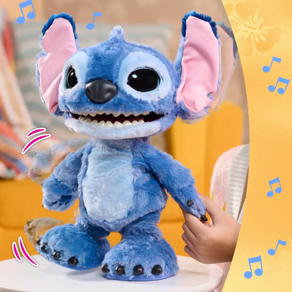 Just Play Peluche Stitch interactive Disney Ultimate, Lilo & Stitch