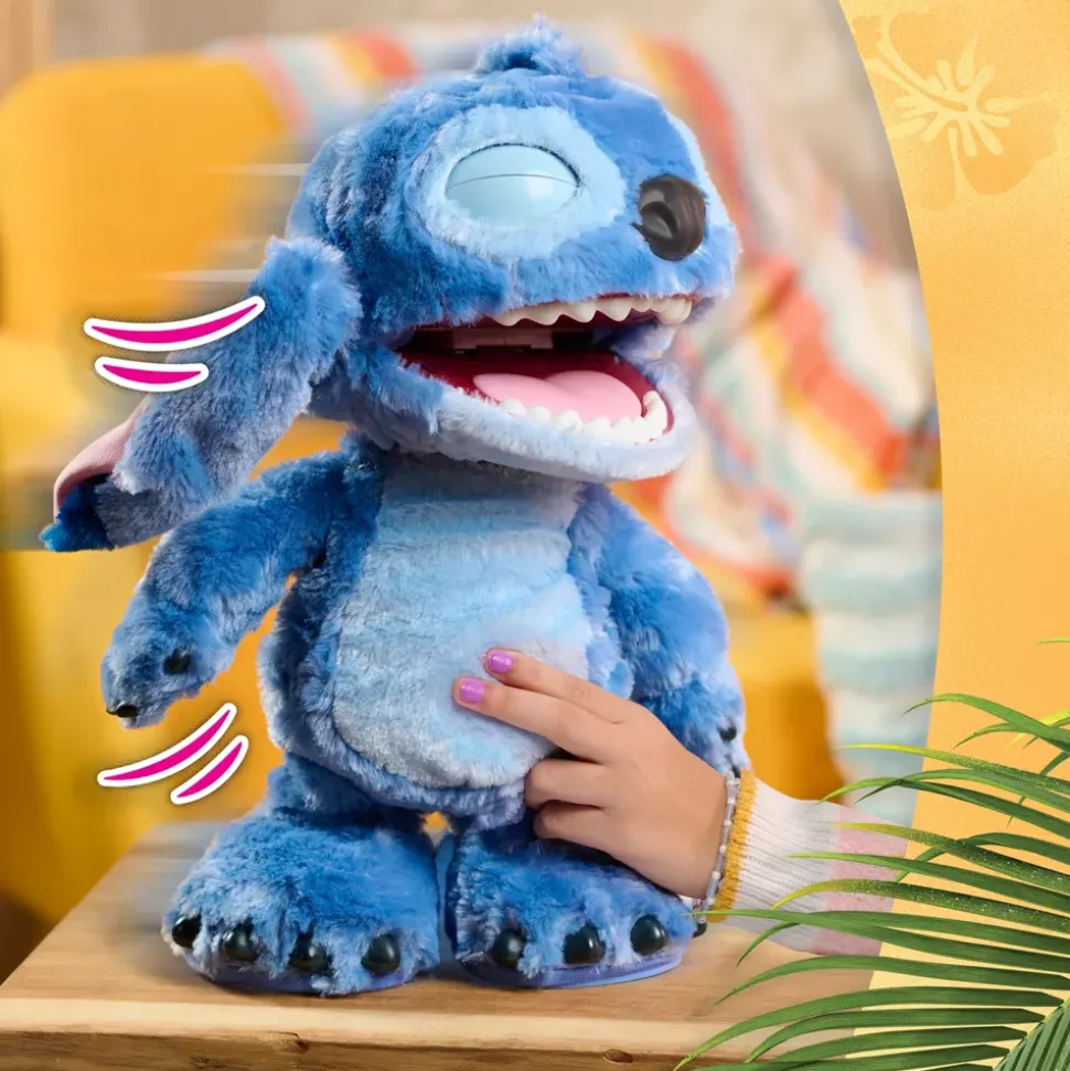Just Play Peluche Stitch interactive Disney Ultimate, Lilo & Stitch