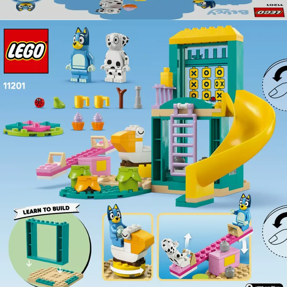 LEGO Bluey et Chloe à l’aire de jeux 11201